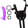 Страпон с фиолетовой насадкой RGB, 15 см х Ф3 см фото №3 — секс игрушки: Украина, NO TABOO