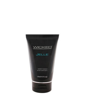 Лубрикант анальный Wicked Jelle на водной основе, 120 мл - No Taboo