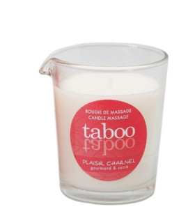 Массажная свеча RUF, 60 г, Taboo Candle Sensual Cocoa с ароматом цветка какао - No Taboo