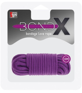 Бондажна мотузка фіолетова BONDX - No Taboo