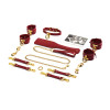 Чемодан ваших тайных желаний UPKO Kinky Tools Set итальянская кожа, красный, фото №2 — секс шоп Украина, NO TABOO