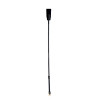 Сстек итальянская кожа UPKO Riding Crop с позолотой, черный, фото №1 — секс шоп Украина, NO TABOO