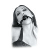 Кляп латексный, классический Beginner's Ball Gag Fetish 5 см, фото №1 — секс шоп Украина, NO TABOO
