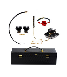 Валіза UPKO королівський набір з італійської шкіри Luxurious & Romantic Kit, 5 предметів - No Taboo