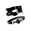 Набор Masquerade Mask & Ball Gag, фото №3 — секс шоп Украина, NO TABOO