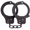 Наручники Dream Toys металлические, черные, 26.5 х 9 см, фото №1 — секс шоп Украина, NO TABOO