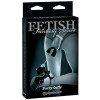 Наручники металлические с мехом FF LIMITED EDITION FURRY CUFFS BLACK, фото №1 — секс шоп Украина, NO TABOO