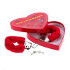 Наручники Fur love cuffs (для прикола), фото №1 — секс шоп Украина, NO TABOO