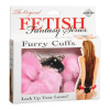 Наручники Furry- Pink пушистые розовые, Fetish, фото №1 — секс шоп Украина, NO TABOO