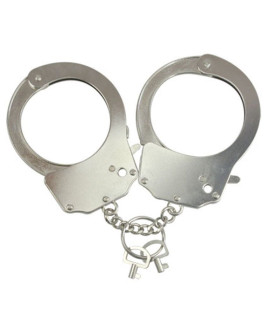 Наручники металлические Adrien Lastic Handcuffs серебристые, One Size - No Taboo
