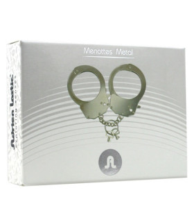 Наручники металлические Adrien Lastic Handcuffs серебристые, One Size - No Taboo