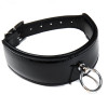 Ошейник лакированный черный Голландия ручная работа, фото №1 — секс шоп Украина, NO TABOO