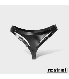 Трусики зі шкіри Dominus RESTRICT (матові) - No Taboo