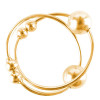 Украшение на соски Gold Nipple Bull Rings, фото №1 — секс шоп Украина, NO TABOO