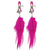 Зажимы для сосков Fancy Feather Nipple Clamps Fetish Fantasy, фото №1 — секс шоп Украина, NO TABOO