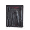 Зажимы-пинцеты на соски с черной цепочкой NO TABOO, фото №2 — секс шоп Украина, NO TABOO
