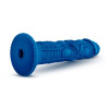 Насадка для страпона Blush Realm Draken рельєфная, синяя 19.9 х 5 см фото №3 — секс игрушки: Украина, NO TABOO