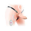 Страпон полый с вибрацией (фаллопротез) Vibrating Unisex 18,5 х 3,8 см фото №1 — секс игрушки: Украина, NO TABOO