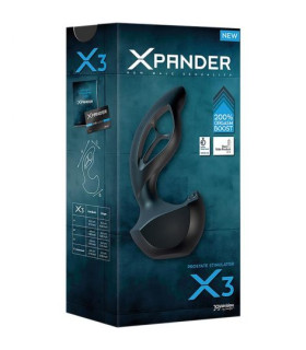 Массажер простаты Joydivision Xpander X3, силикон, размер М - No Taboo