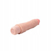 Вибратор многофункциональный Blush Dr Skin гибкий, бежевый, 21.5 х 5 см фото №4 — секс игрушки: Украина, NO TABOO