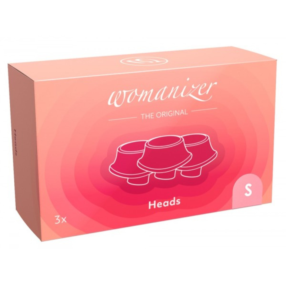 Набор насадок на Womanizer Premium и Classic белые, размер S фото №2 — секс игрушки: Украина, NO TABOO