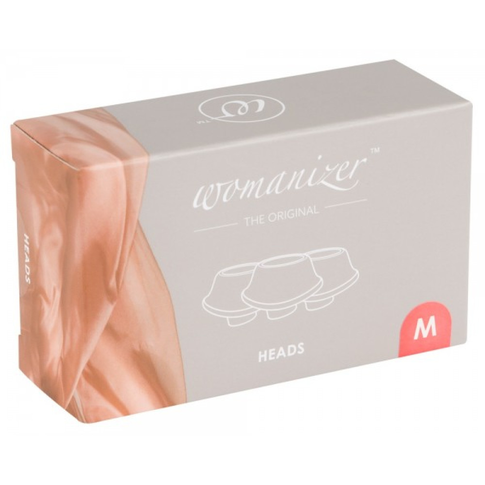 Набор насадок на Womanizer Premium, Liberty, Starlet, Classic, малиновые, размер М фото №2 — секс игрушки: Украина, NO TABOO