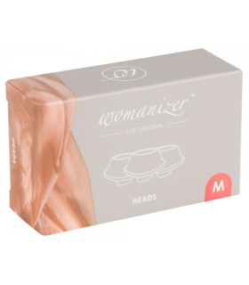 Набор насадок на Womanizer Premium, Liberty, Starlet, Classic, малиновые, размер М - No Taboo