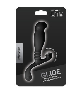 Массажер простаты Nexus Glide черный, 10 х 2.8 см - No Taboo