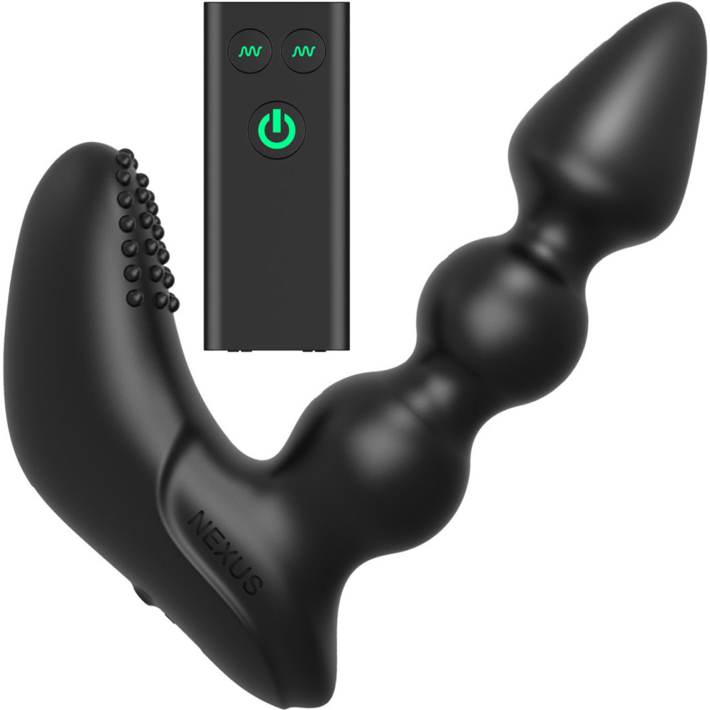 Массажер простаты с вибрацией Nexus Bendz, силикон, черный, 14 х 3 см фото №0 — секс игрушки: Украина, NO TABOO