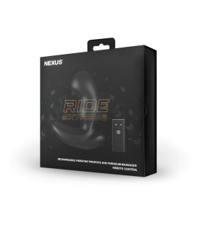 Массажер простаты Nexus Ride Extreme, с пультом, черный, 14 х 5 см - No Taboo