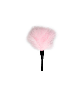Пушок розовый на короткой ручке Easytoys Tickler, розовый, 17 см - No Taboo