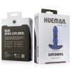 Анальная пробка с вибрацией Hueman Supernova, силиконовая, фиолетовая 13.8 х 3.2 см фото №2 — секс игрушки: Украина, NO TABOO