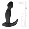 Массажер простаты Easytoys Pounding Pete, силиконовый, черный, 13.5 х 3.5 см фото №4 — секс игрушки: Украина, NO TABOO