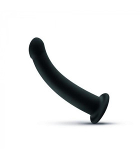 Насадка для страпона силиконовая No-Parts - Parker, черная, 19.5 х 3.8 см - No Taboo
