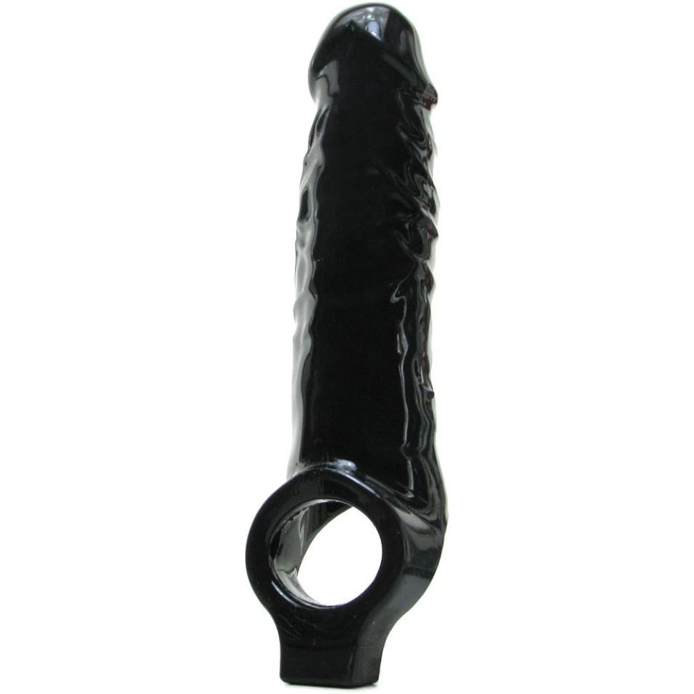 Насадка на член Master Series Mamba Cock Sheath, черная, 16.5 х 5 см фото №3 — секс игрушки: Украина, NO TABOO