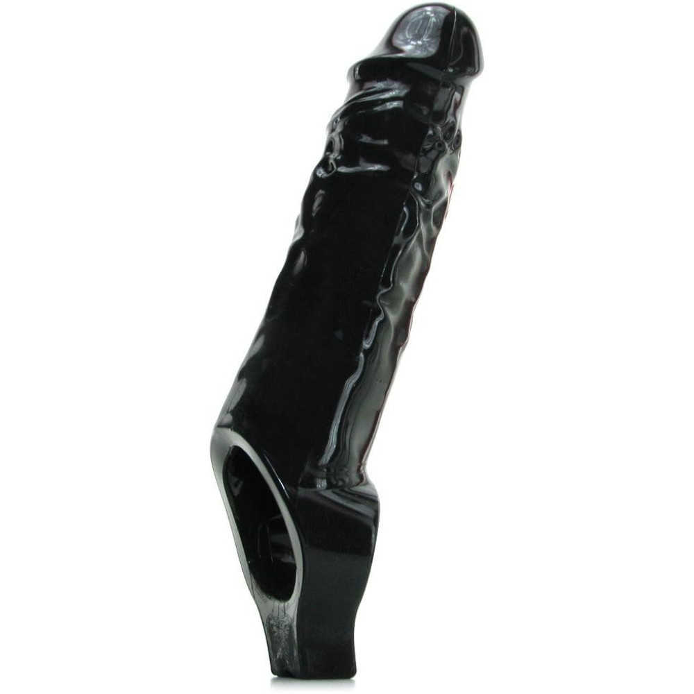 Насадка на член Master Series Mamba Cock Sheath, черная, 16.5 х 5 см фото №0 — секс игрушки: Украина, NO TABOO