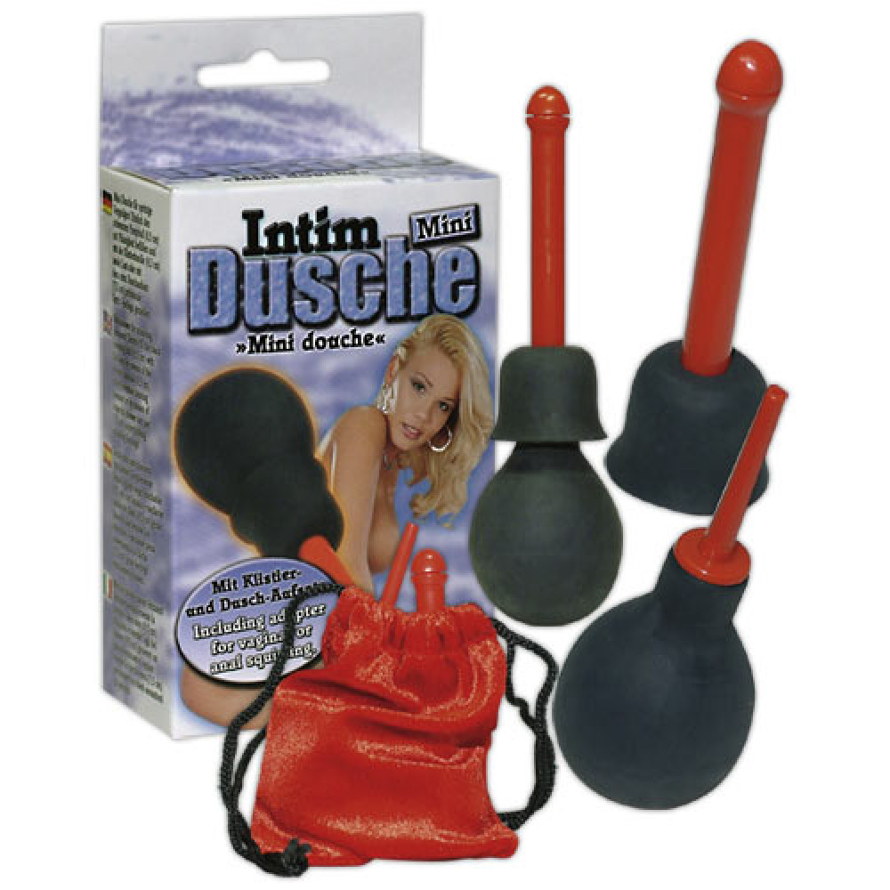 Анальный душ,мини клизма, с насадками MIni Intimate Douche фото №0 — секс игрушки: Украина, NO TABOO