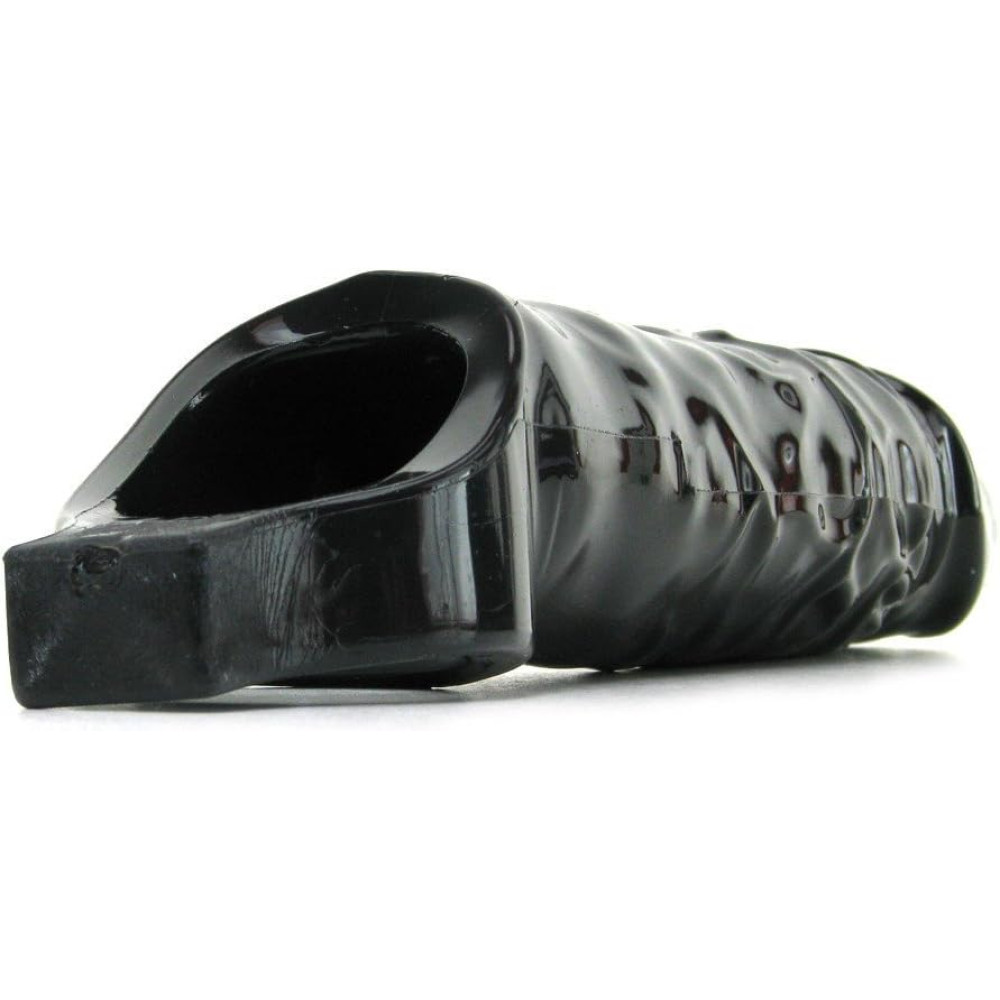 Насадка на член Master Series Mamba Cock Sheath, черная, 16.5 х 5 см фото №4 — секс игрушки: Украина, NO TABOO