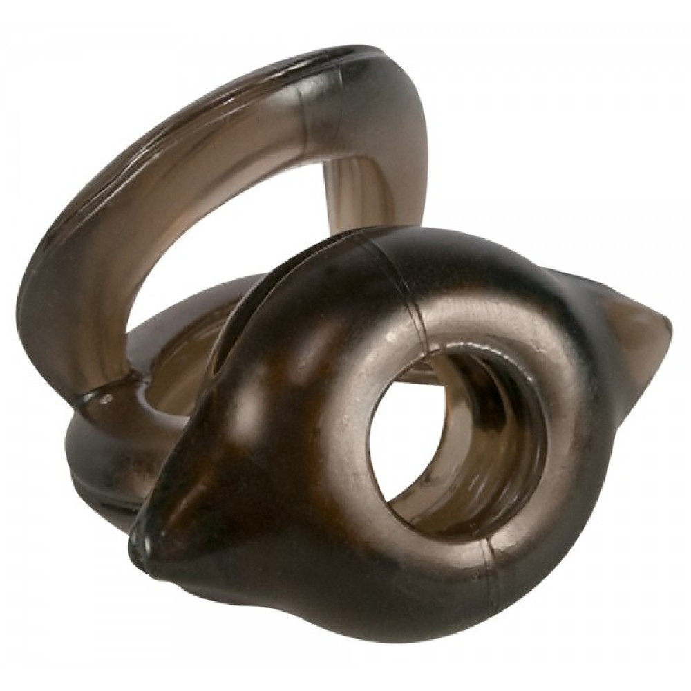Эрекционное кольцо двойное Bad Kitty Cock Ring, 3.2 см фото №3 — секс игрушки: Украина, NO TABOO