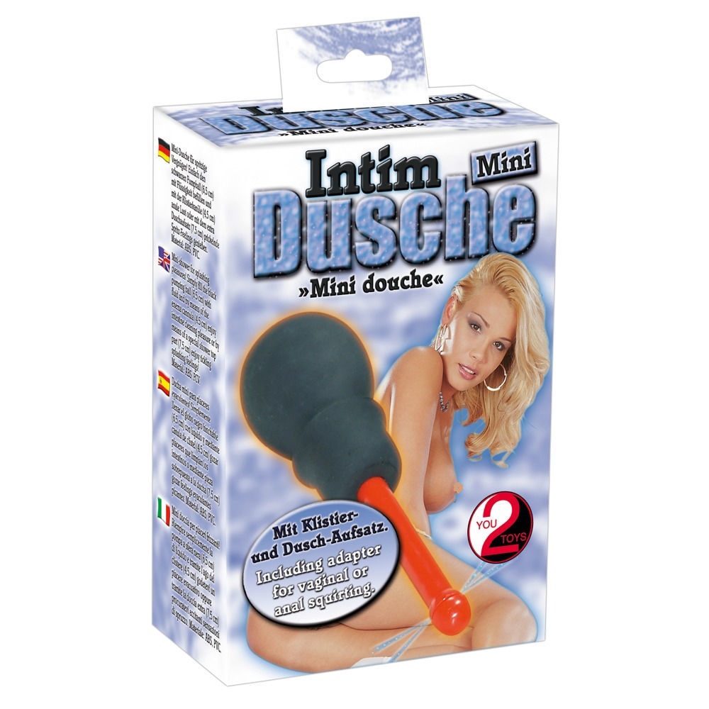 Анальный душ,мини клизма, с насадками MIni Intimate Douche фото №2 — секс игрушки: Украина, NO TABOO