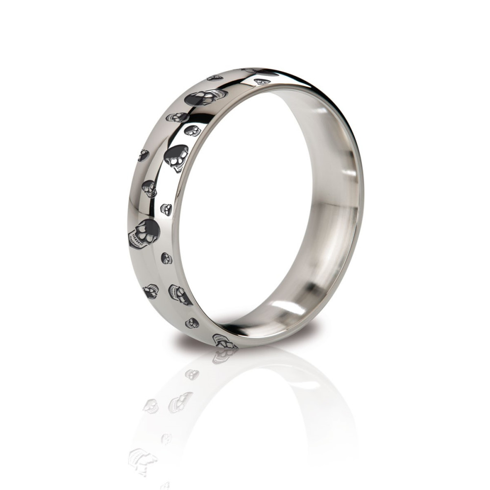 Эрекционное кольцо металлическое Mystim His Ringness Earl с гравировкой, 4.8 см фото №0 — секс игрушки: Украина, NO TABOO