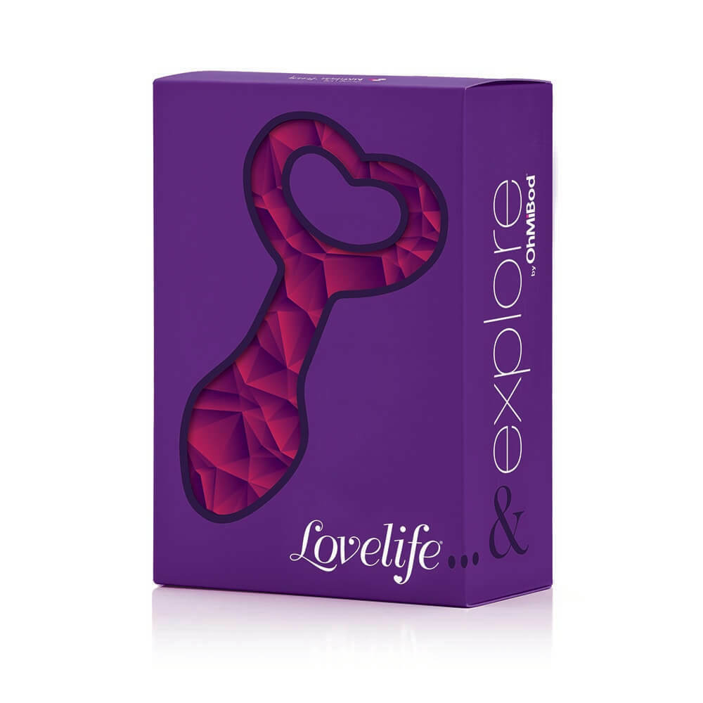 Анальная пробка LoveLife фиолетовая, размер S, 8.8 см х 2.7 см фото №2 — секс игрушки: Украина, NO TABOO