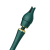 Вибратор микрофон Zalo Kyro Wand с насадками, зеленый, 29.1 см х 5.3 см фото №7 — секс игрушки: Украина, NO TABOO