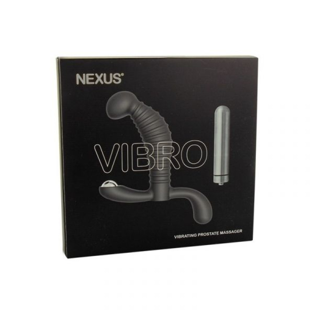 Массажер простаты The Nexus Vibro с вибрацией, 11.5 см х 3.2 см фото №2 — секс игрушки: Украина, NO TABOO