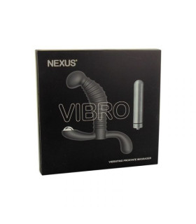 Массажер простаты The Nexus Vibro с вибрацией, 11.5 см х 3.2 см - No Taboo