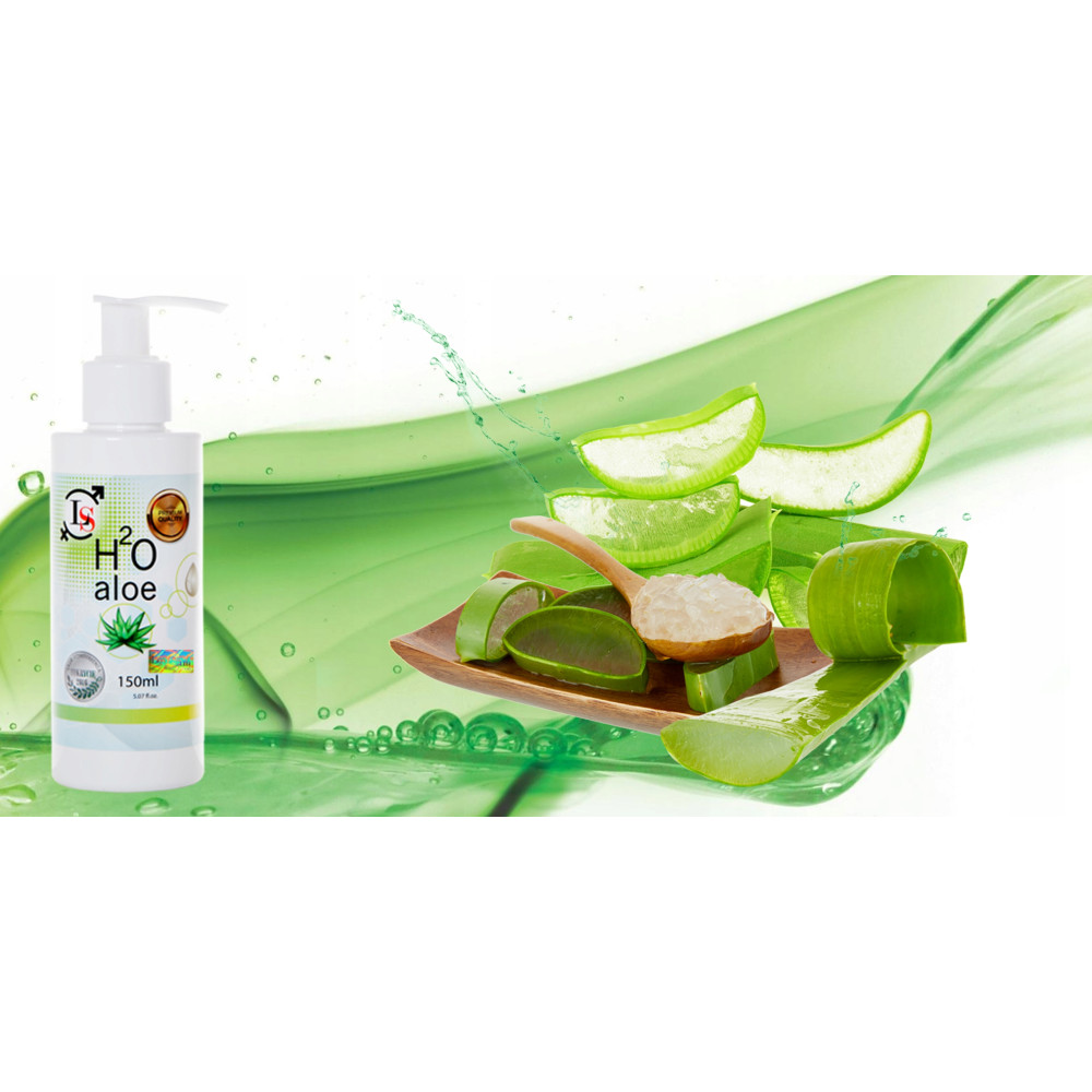 Лубрикант из Алоэ на водной основе, 150 мл, универсальный H2O Aloe увлажняющая маска для интимной зоны, фото №2 — секс шоп Украина, NO TABOO