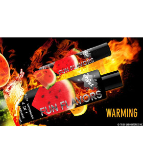 Лубрикант 4 в 1 с эффектом разогрева, 30 мл, Wet Warming Juicy Watermelon со вкусом арбуза - No Taboo