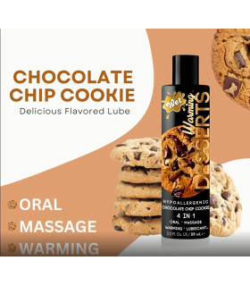 Лубрикант согревающий WET Warming Desserts Шоколадное печенье, 89 мл - No Taboo
