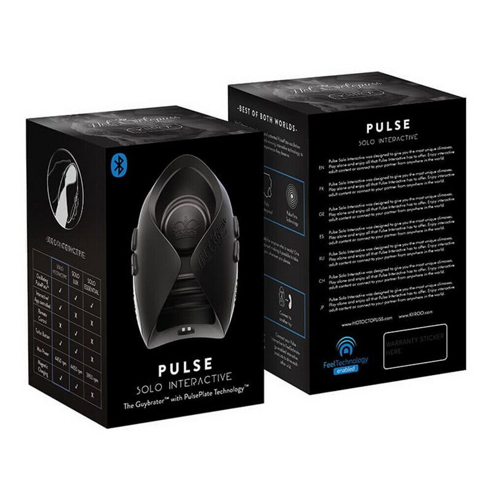 Мужской вибратор мастурбатор Kiiroo Hot Octopuss Pulse Solo Interactive интерактивный фото №11 — секс игрушки: Украина, NO TABOO