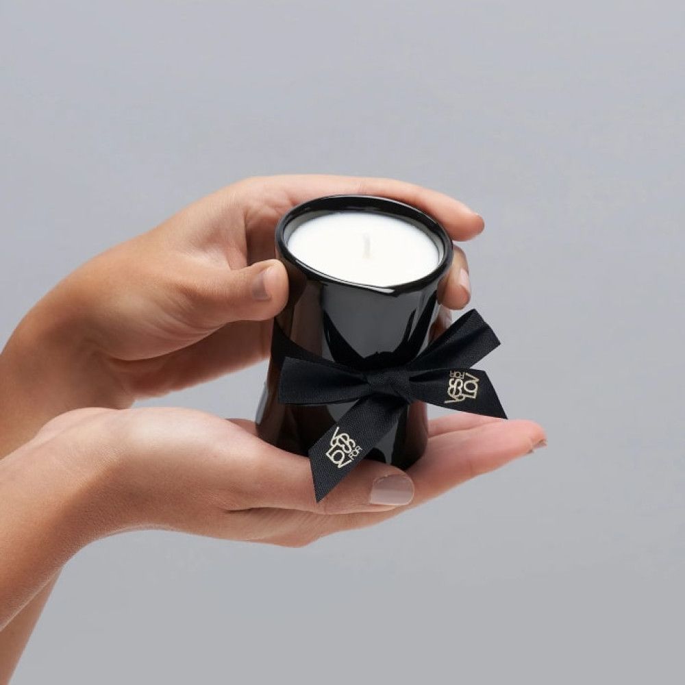 Свеча с массажным маслом YESforLOV Titillating Massage Candle, 120 г, фото №2 — секс шоп Украина, NO TABOO